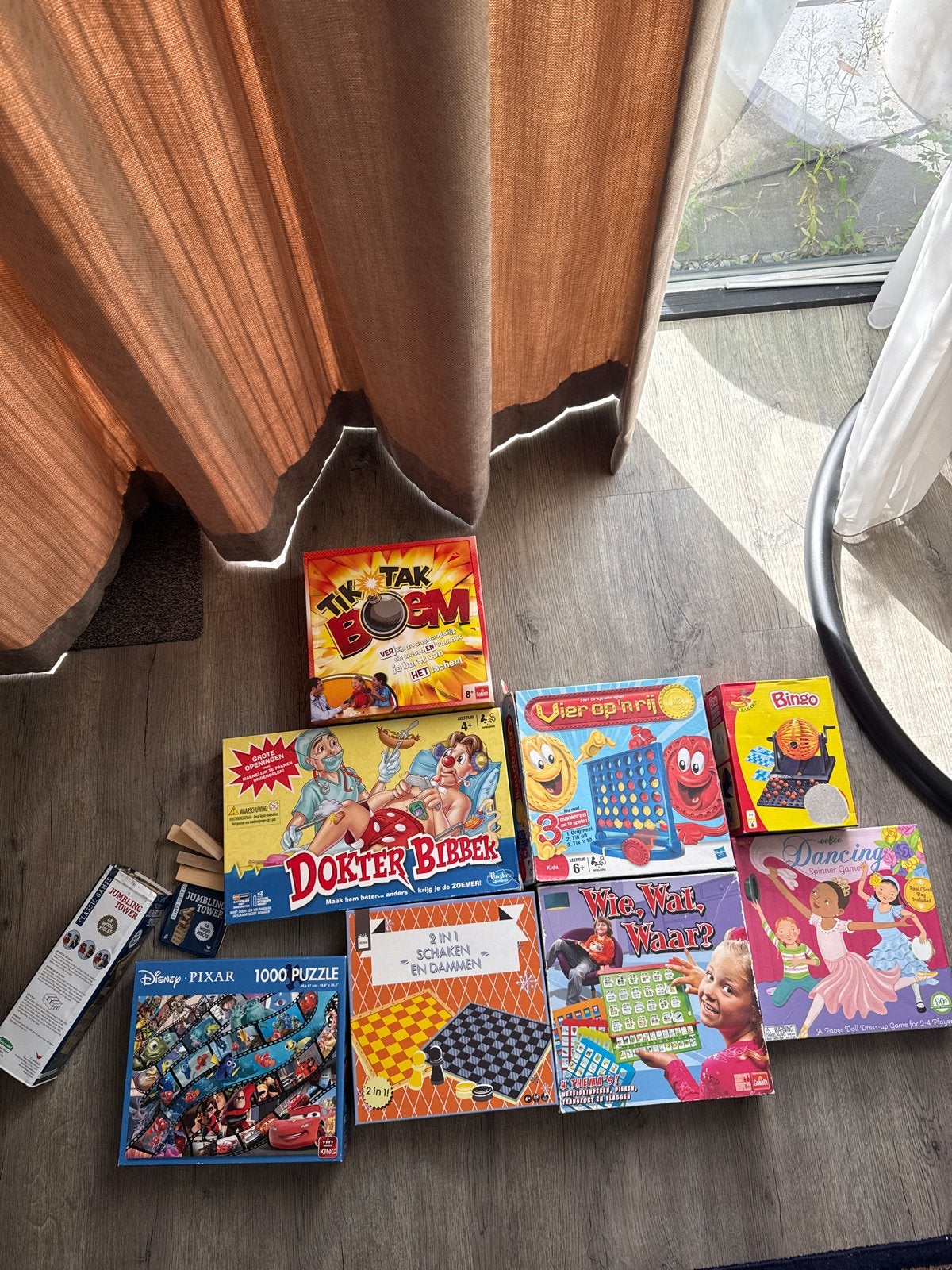 Grote collectie bordspellen en puzzels - Diverse spellen, Een of twee spelers, Ophalen of Verzenden, Gebruikt