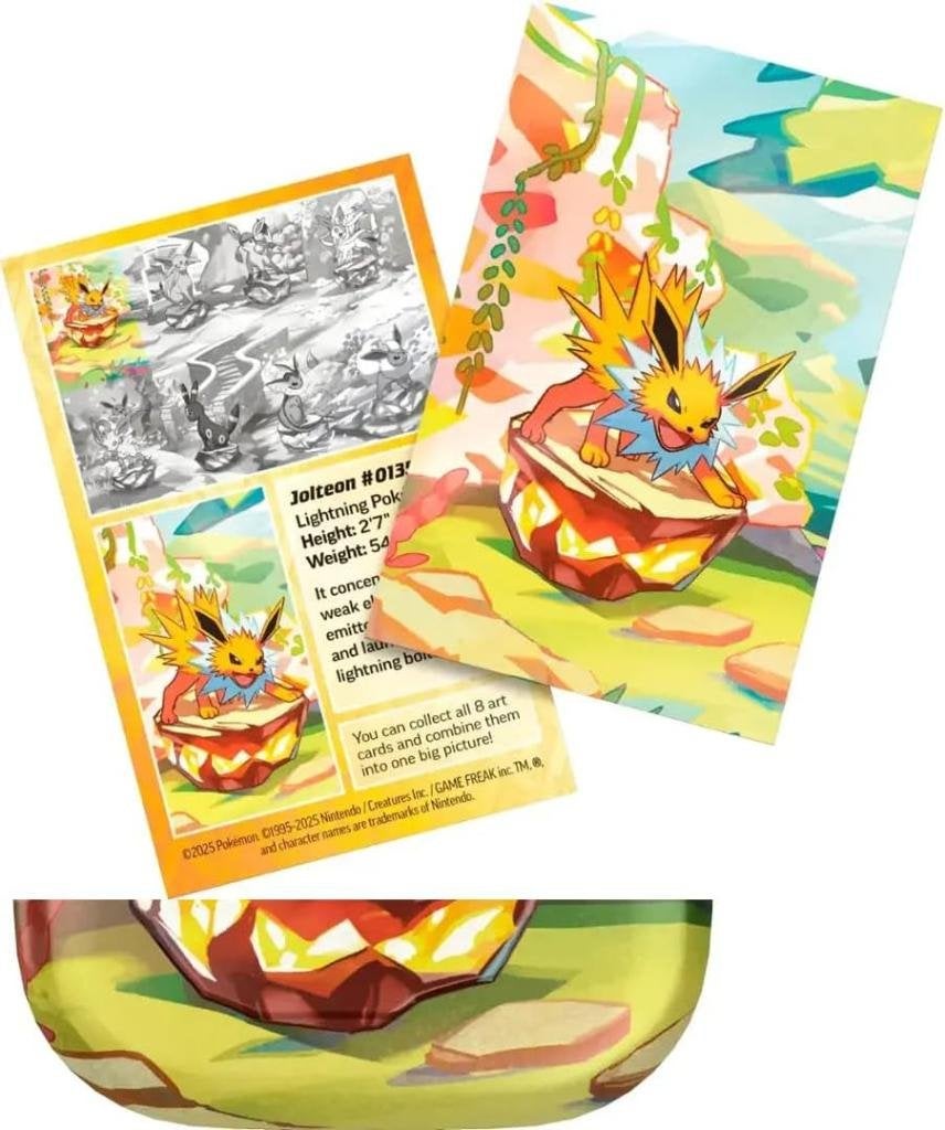Pokémon Prismatic Evolutions Mini Tin, Ophalen of Verzenden, Nieuw, Boosterbox, Foil