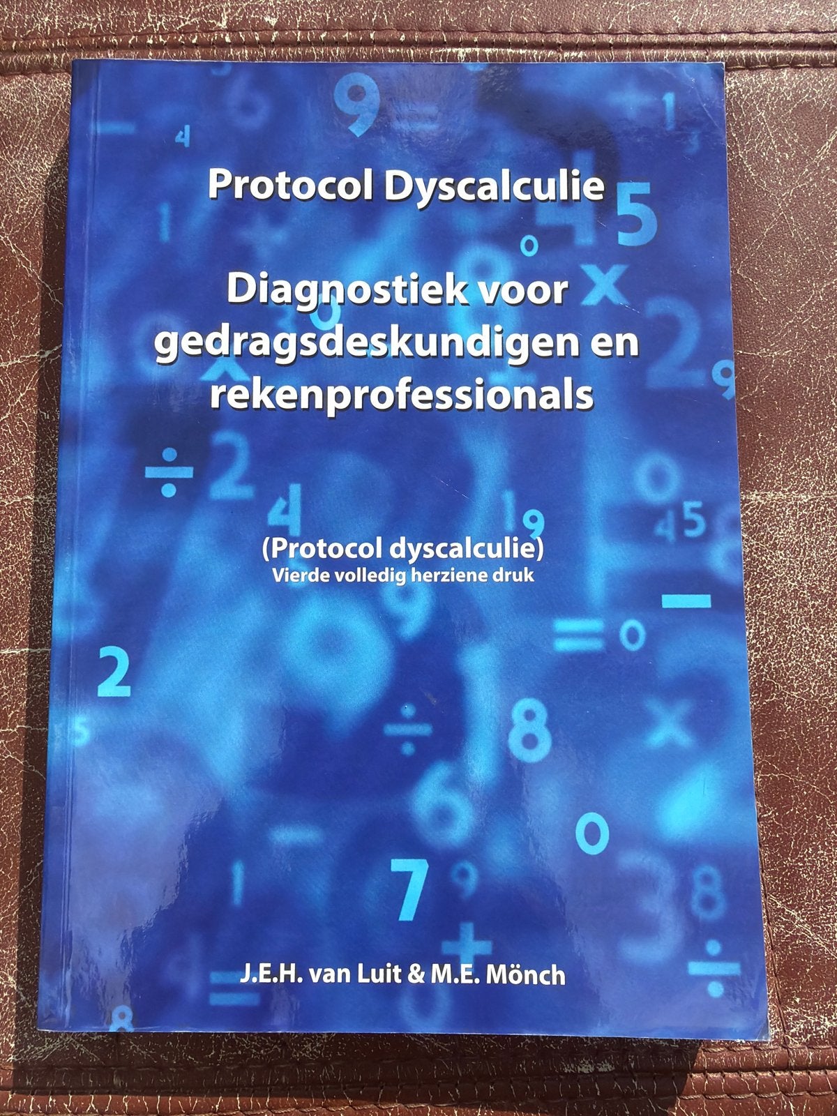Protocol Dyscalculie: Diagnostiek voor Gedragsdeskundigen, Ophalen of Verzenden, Gamma, Zo goed als nieuw, WO