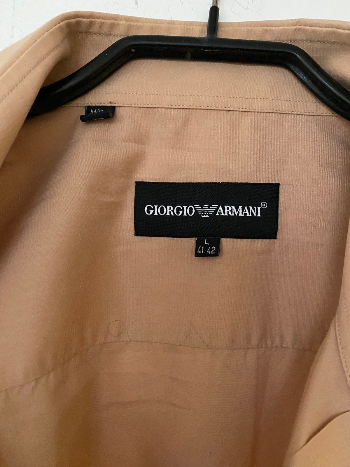 Georgio Armani blouse , vintage, Italie, Georgio Armani, Beige, Georgio Armani