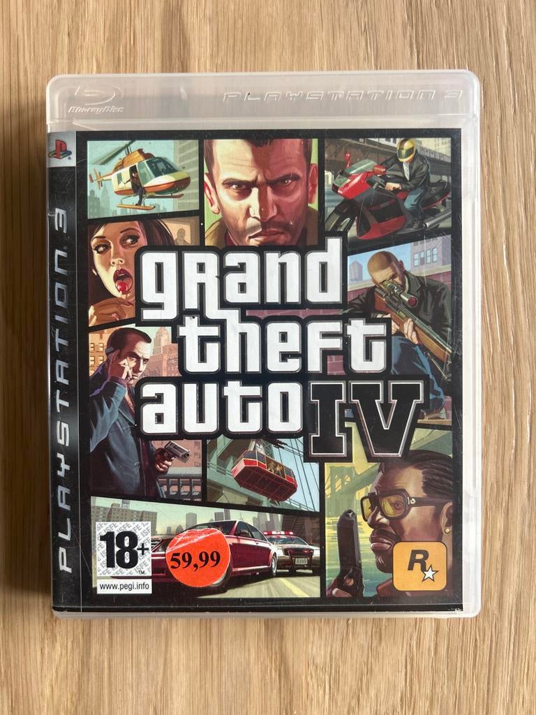 Grand Theft Auto IV (GTA 4) PS3 - Inclusief Guidebook, Spelcomputers en Games, Games | Sony PlayStation 3, Avontuur en Actie, Online