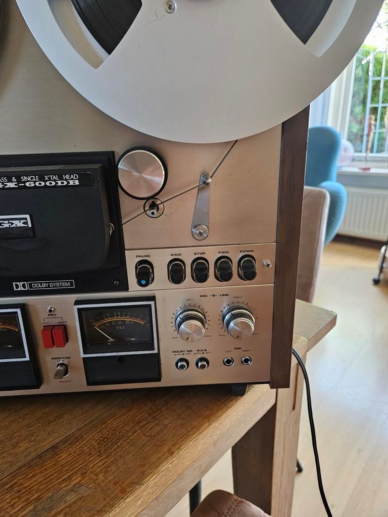 AKAI GX - 600DB, Audio, Tv en Foto, Bandrecorders, Ophalen of Verzenden, Bandrecorder