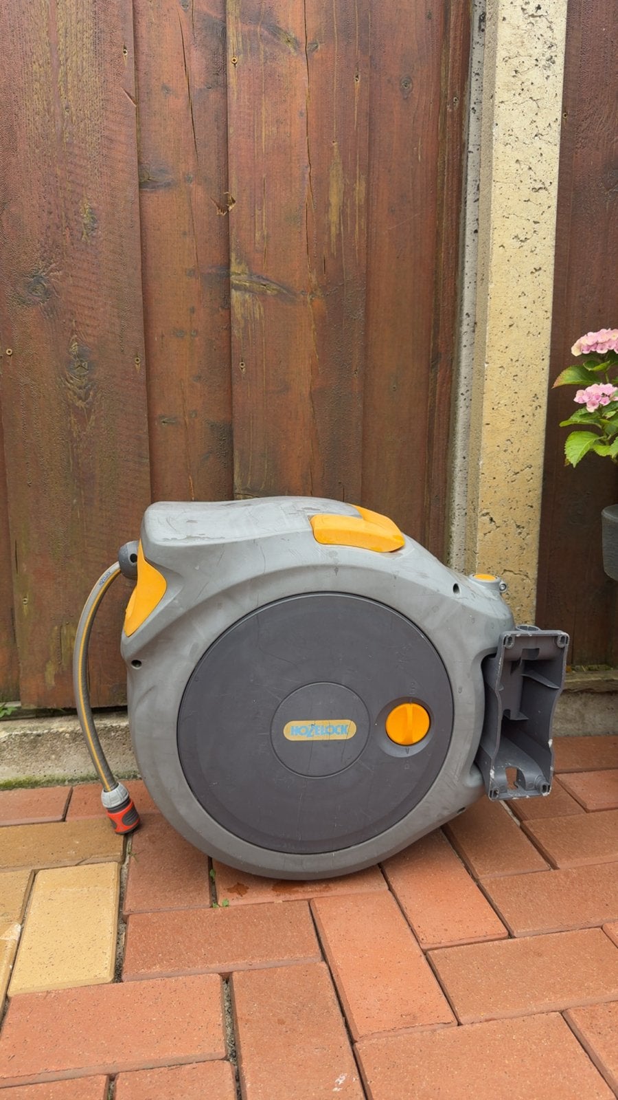 Hozelock AutoReel Tuinslanghaspel, Tuin en Terras, Tuinslangen, Ophalen, Gebruikt, Tuinslanghaspel