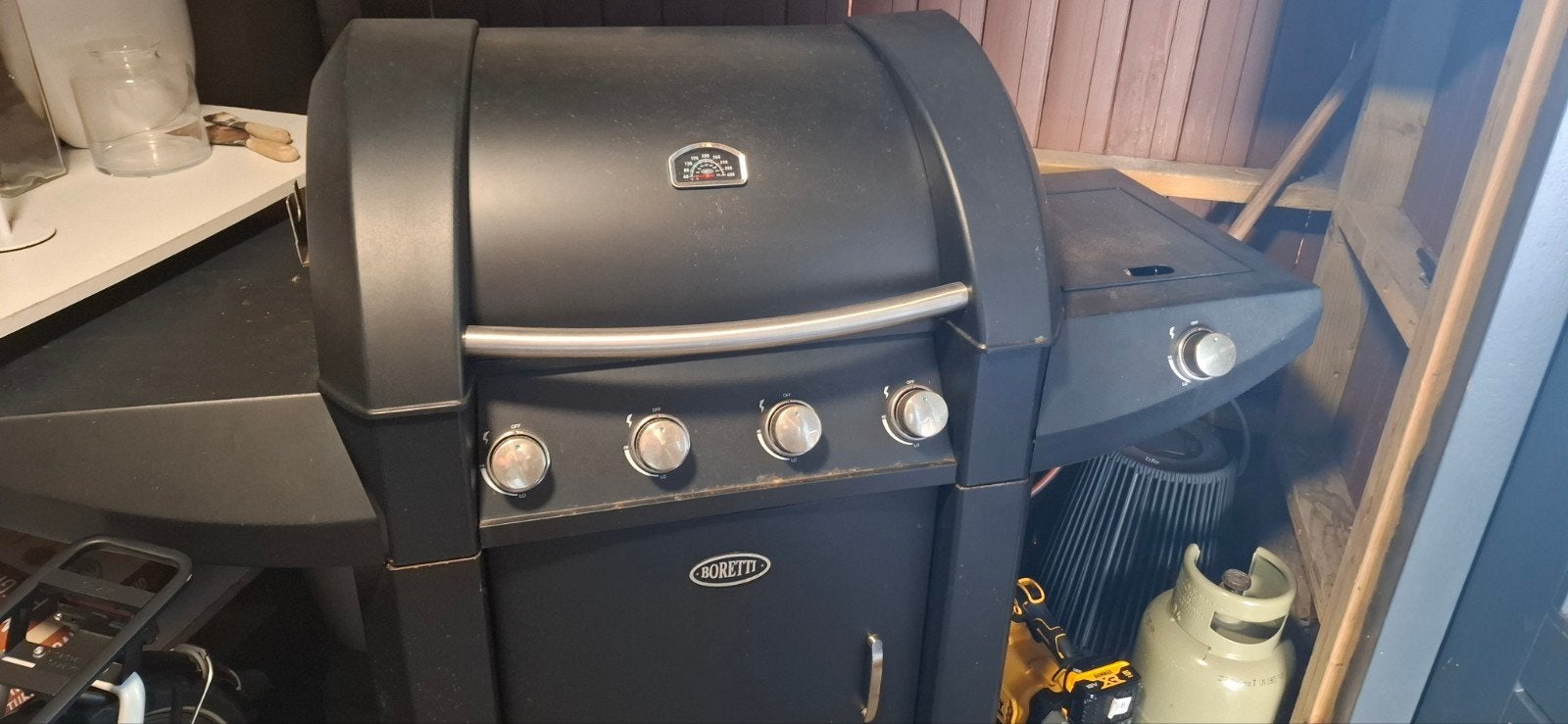 Boretti gasbarbecue - Gebruikt, maar werkt perfect, Ophalen, Gebruikt, Boretti