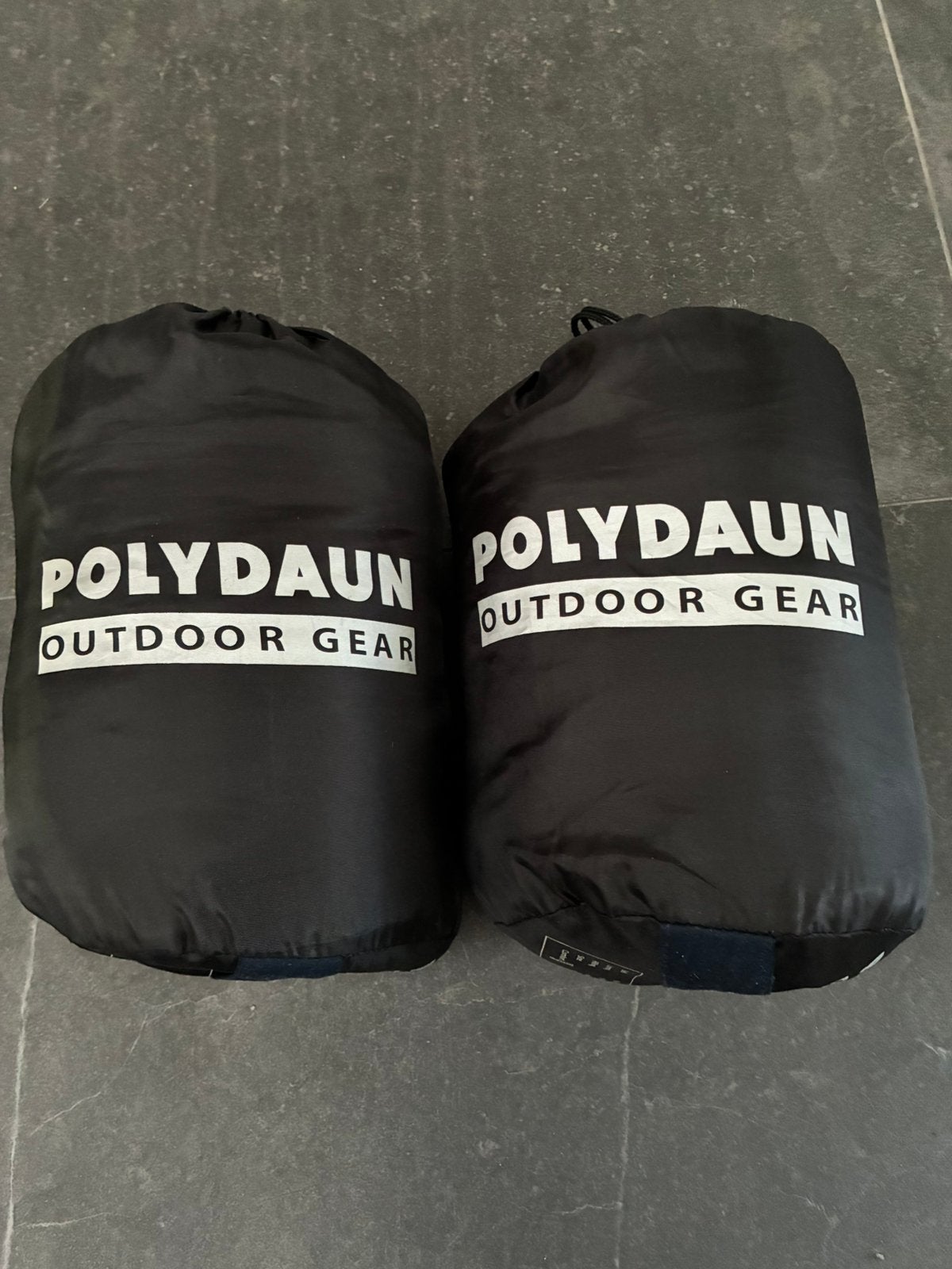 2x Polydaun slaapzak kinderslaapzak 70x160, Ophalen of Verzenden, Gebruikt