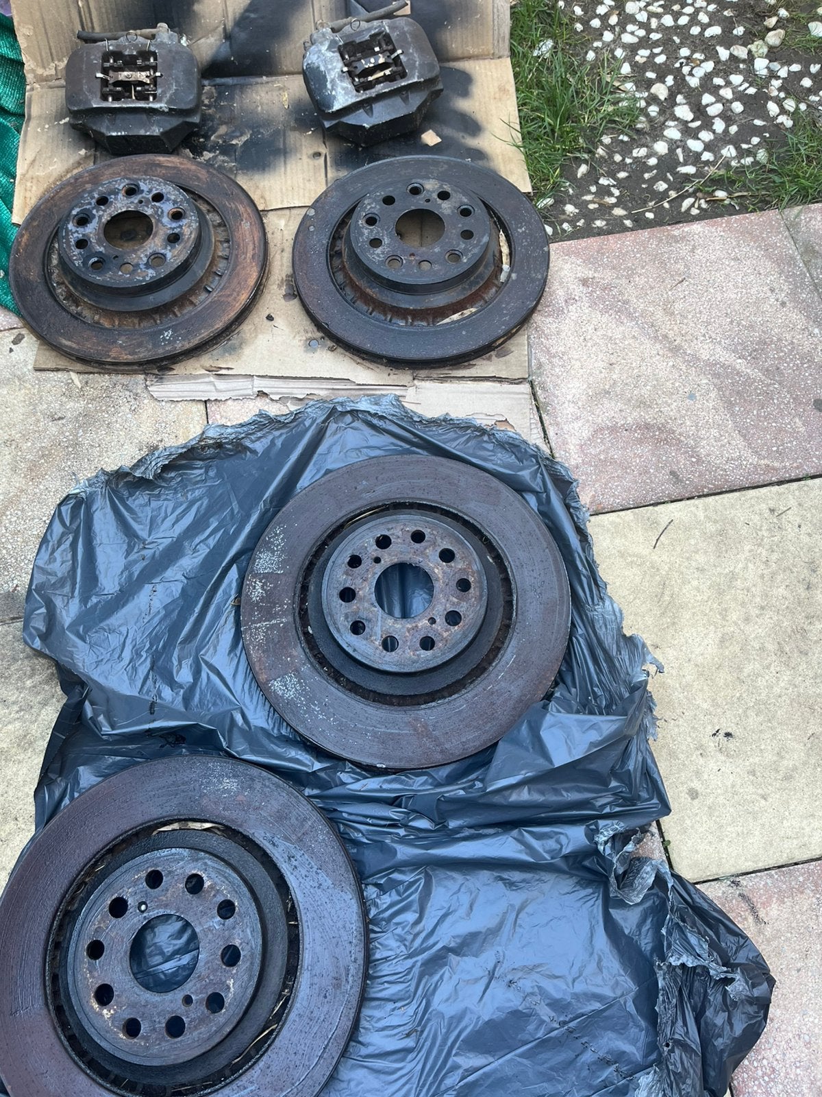 LS460 Achter remmen + voor schijven, Ophalen of Verzenden, Gebruikt, Lexus