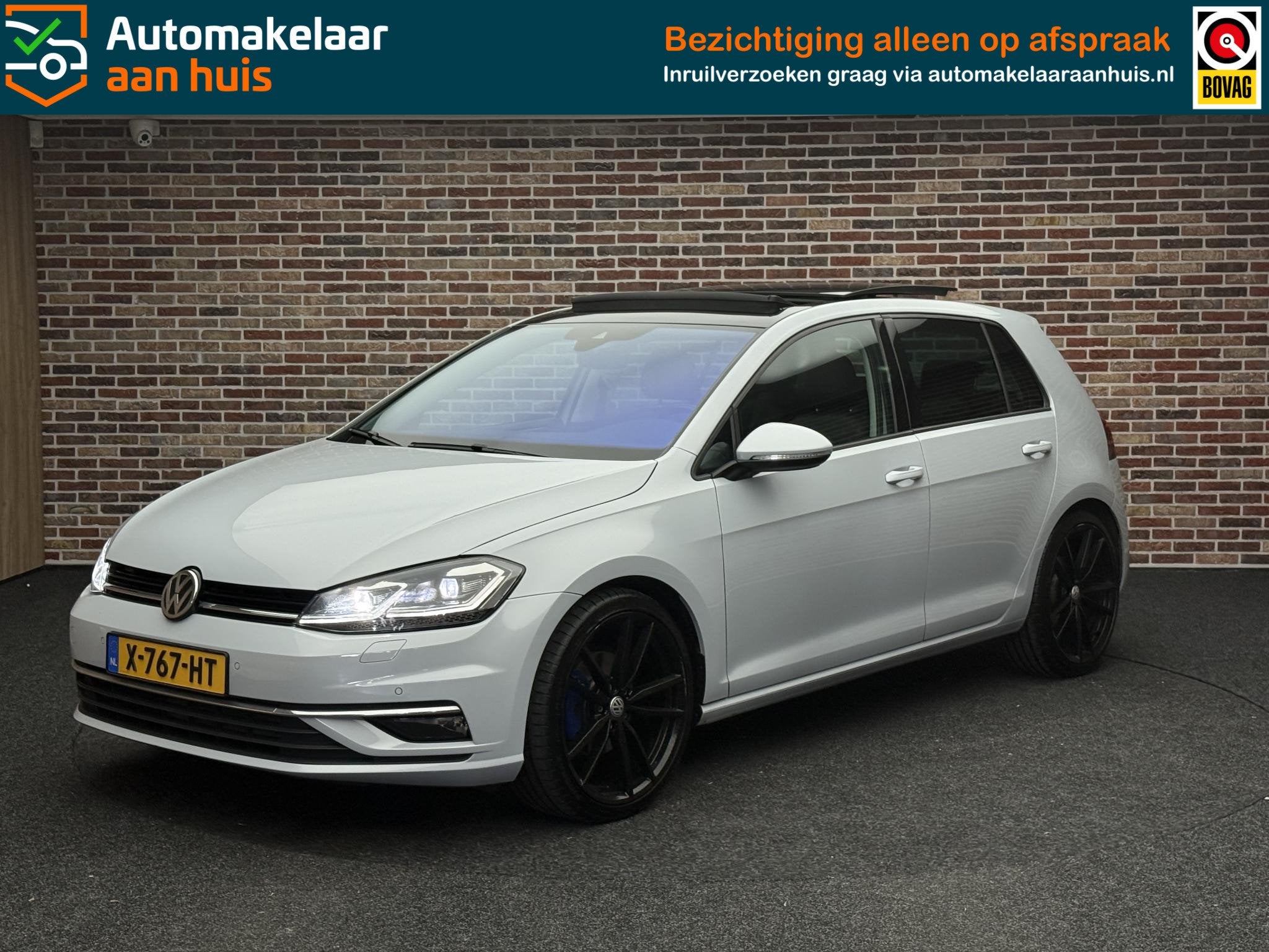 Volkswagen Golf 1.4 TSI Highline Pano, Virtueel Dash, Stoelv, Auto's, Gebruikt, 4 cilinders, 150 pk, Wit