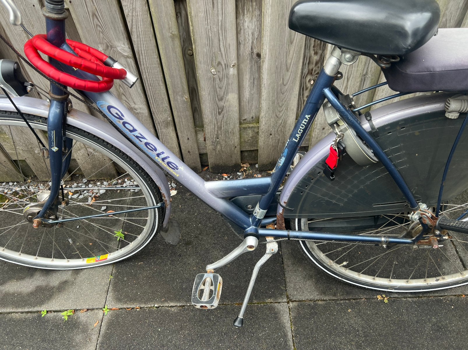 Damesfiets, Ophalen, Gebruikt, Velgrem, Versnellingen