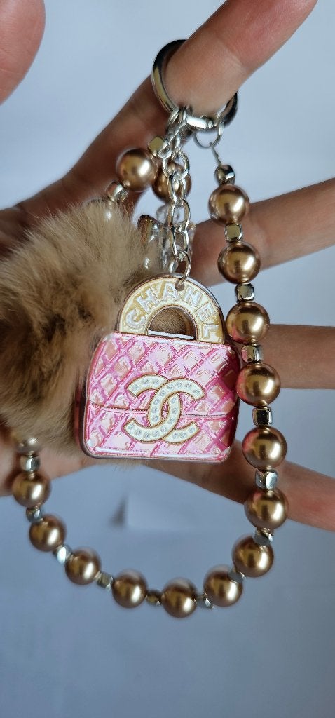 bruin parel phone chain, Ophalen of Verzenden, Nieuw