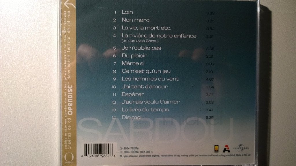 Michel Sardou - Du Plaisir, Ophalen of Verzenden, Zo goed als nieuw, Pop, Album
