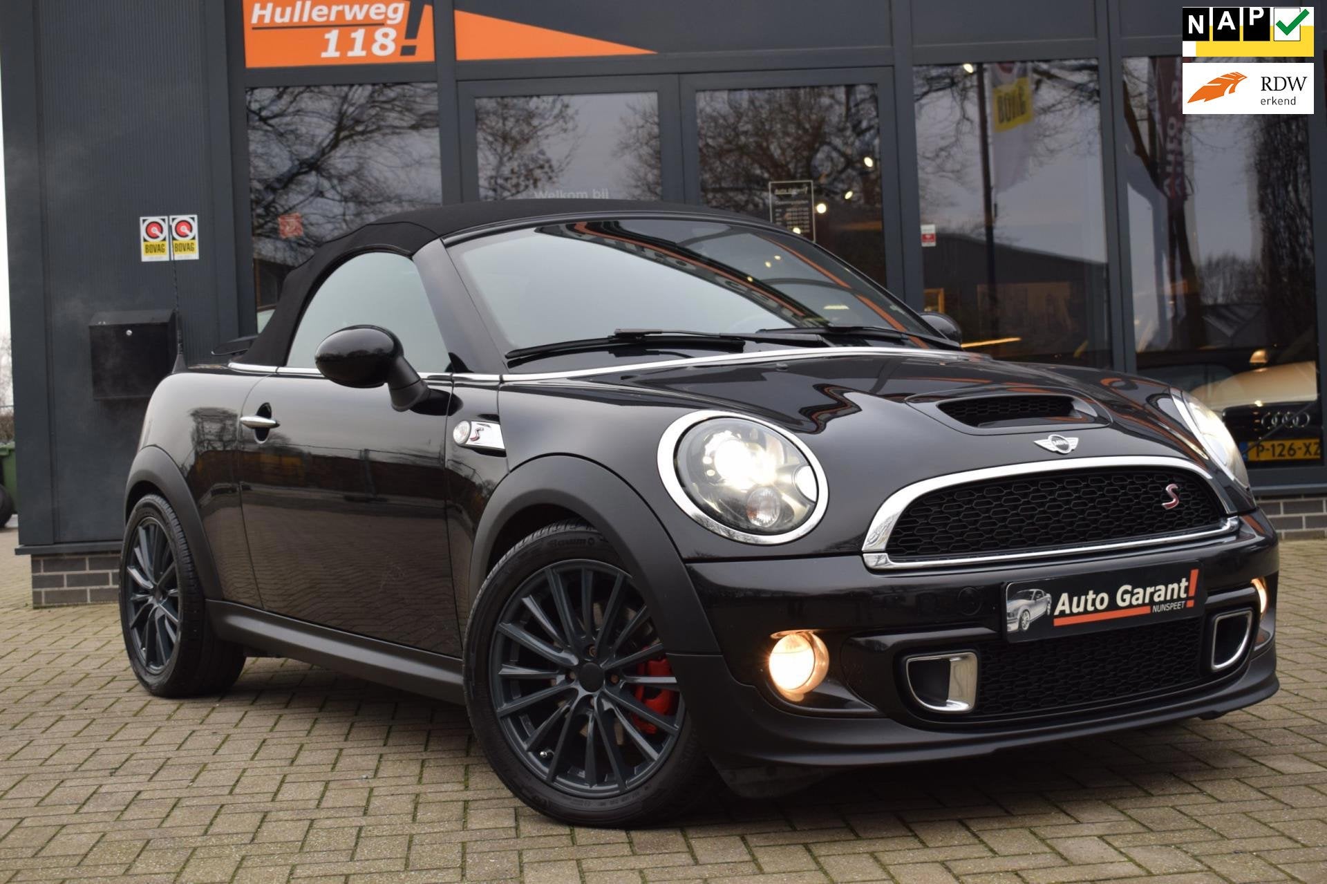 Mini Mini Roadster 1.6 Cooper S Roadster/JCW pakket/xenon/pd, Auto's, Voorwielaandrijving, Gebruikt, 4 cilinders, Cabriolet