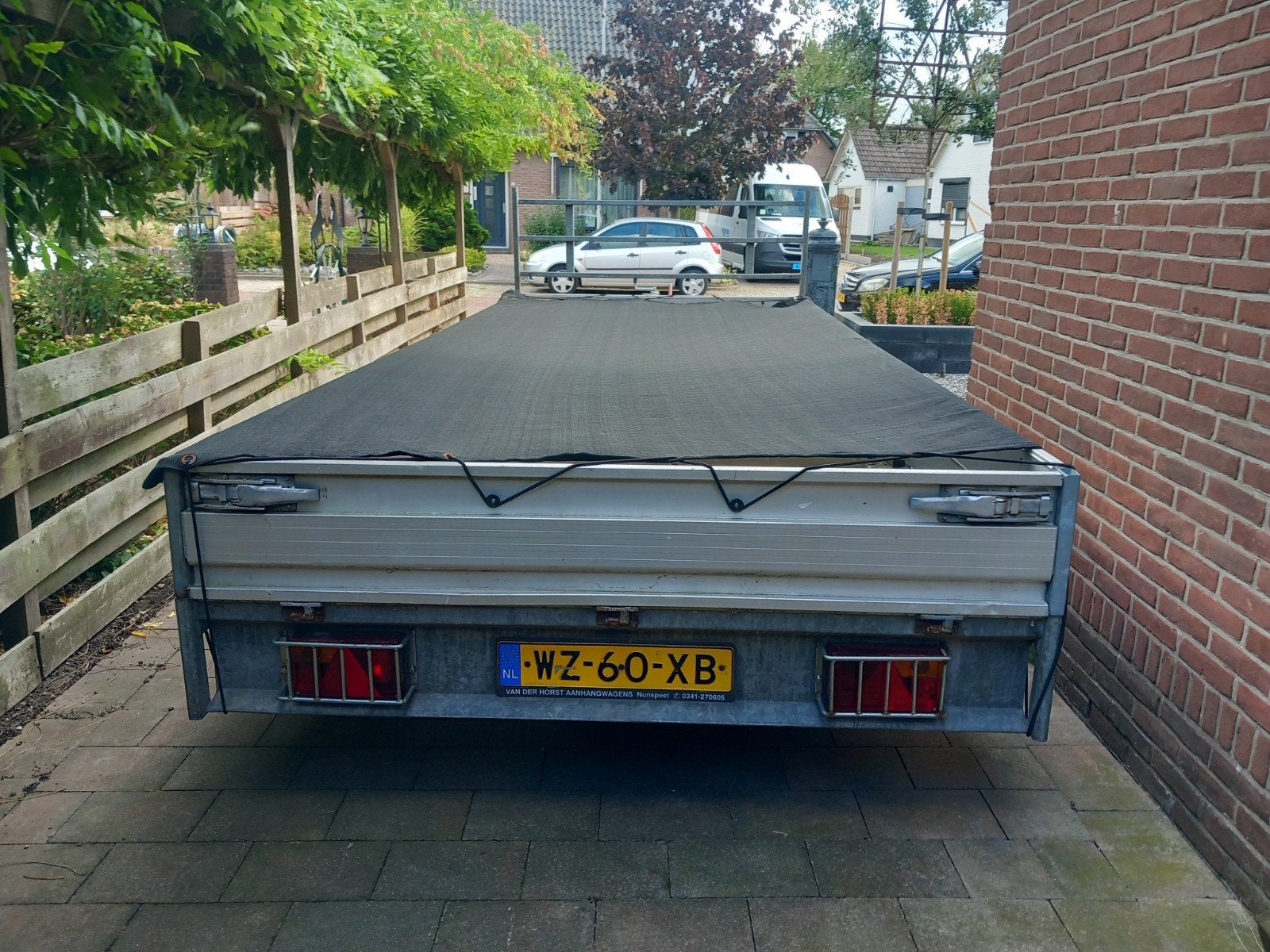 Verdonk aanhangwagen - WZ-60-XB, Ophalen