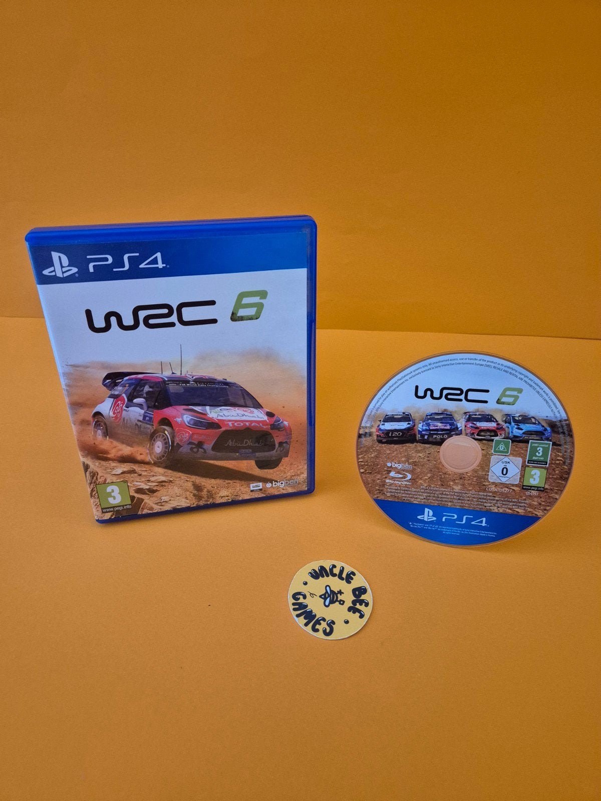WRC 6, Spelcomputers en Games, Games | Sony PlayStation 4, Zo goed als nieuw, Racen en Vliegen, 1 speler, Vanaf 3 jaar, Eén computer