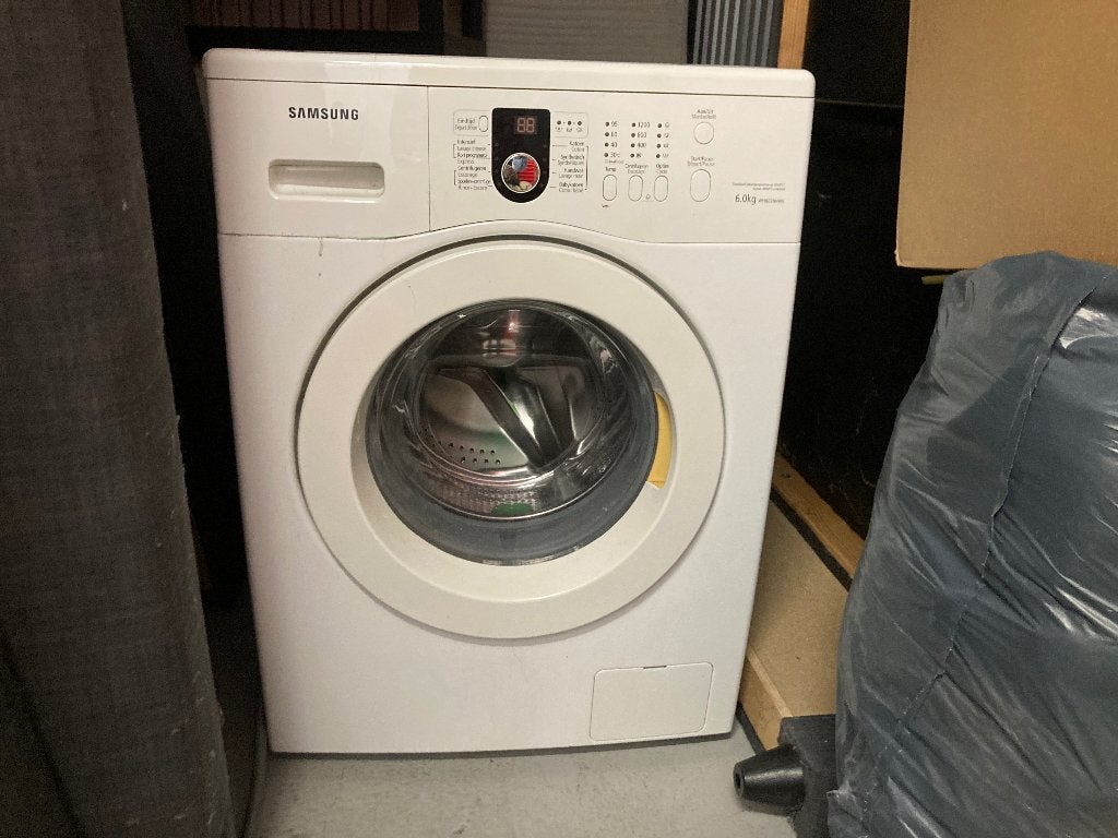Samsung Wasmachine, Witgoed en Apparatuur, Wasmachines, Gebruikt, Voorlader, 85 tot 90 cm, Ophalen