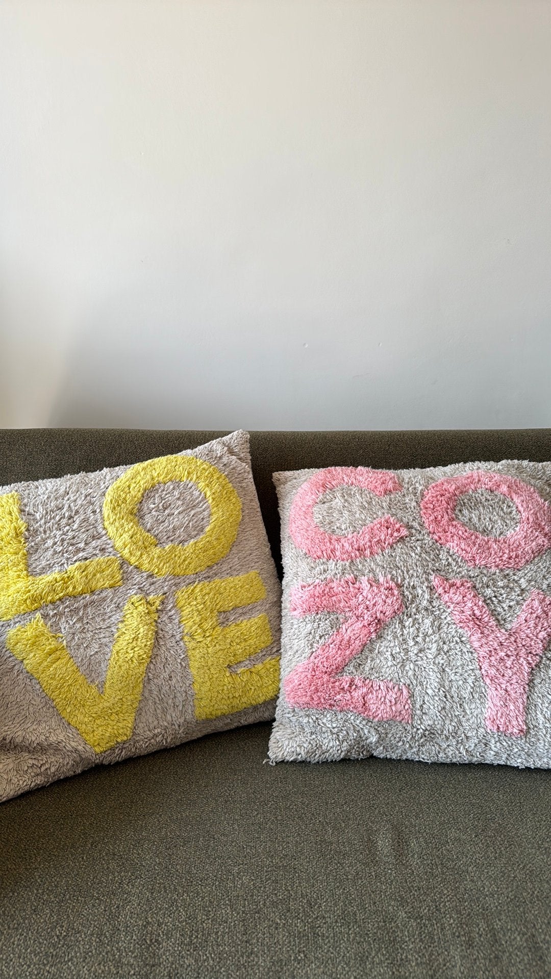 Sierkussen HD collection love en cozy, Ophalen, Zo goed als nieuw, Vierkant