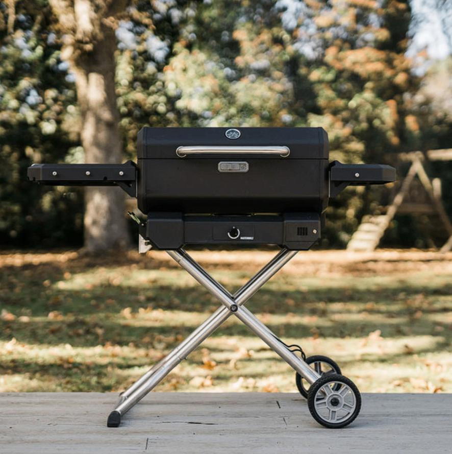 Nieuw in doos: Masterbuilt Portable BBQ + Onderstel, Tuin en Terras, Houtskoolbarbecues, Ophalen, Nieuw, Masterbuilt