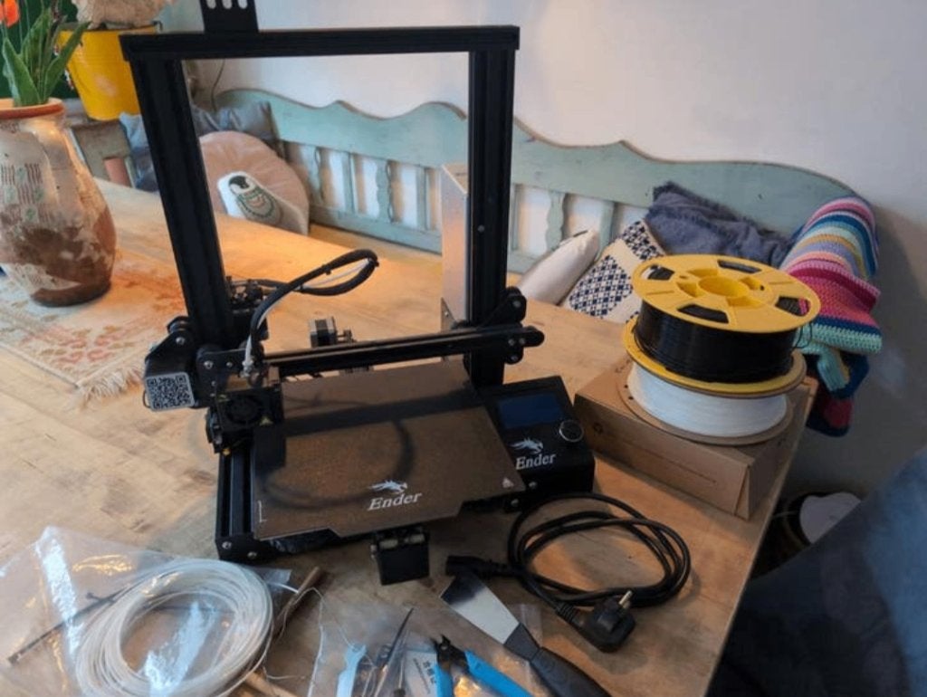 Ender 3 Pro 3D-printer, Computers en Software, Ophalen, Zo goed als nieuw, Creality ender, Filament