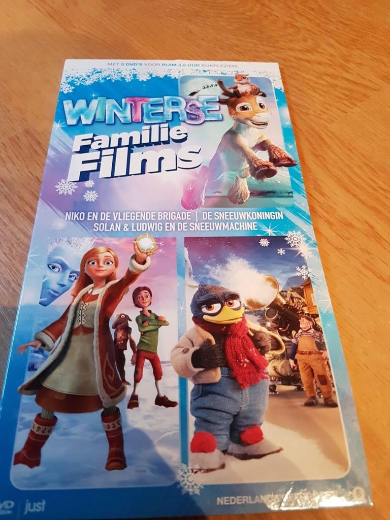 3 Dvd's. Winterse Familie Films., Alle leeftijden, Ophalen of Verzenden, Zo goed als nieuw, Europees