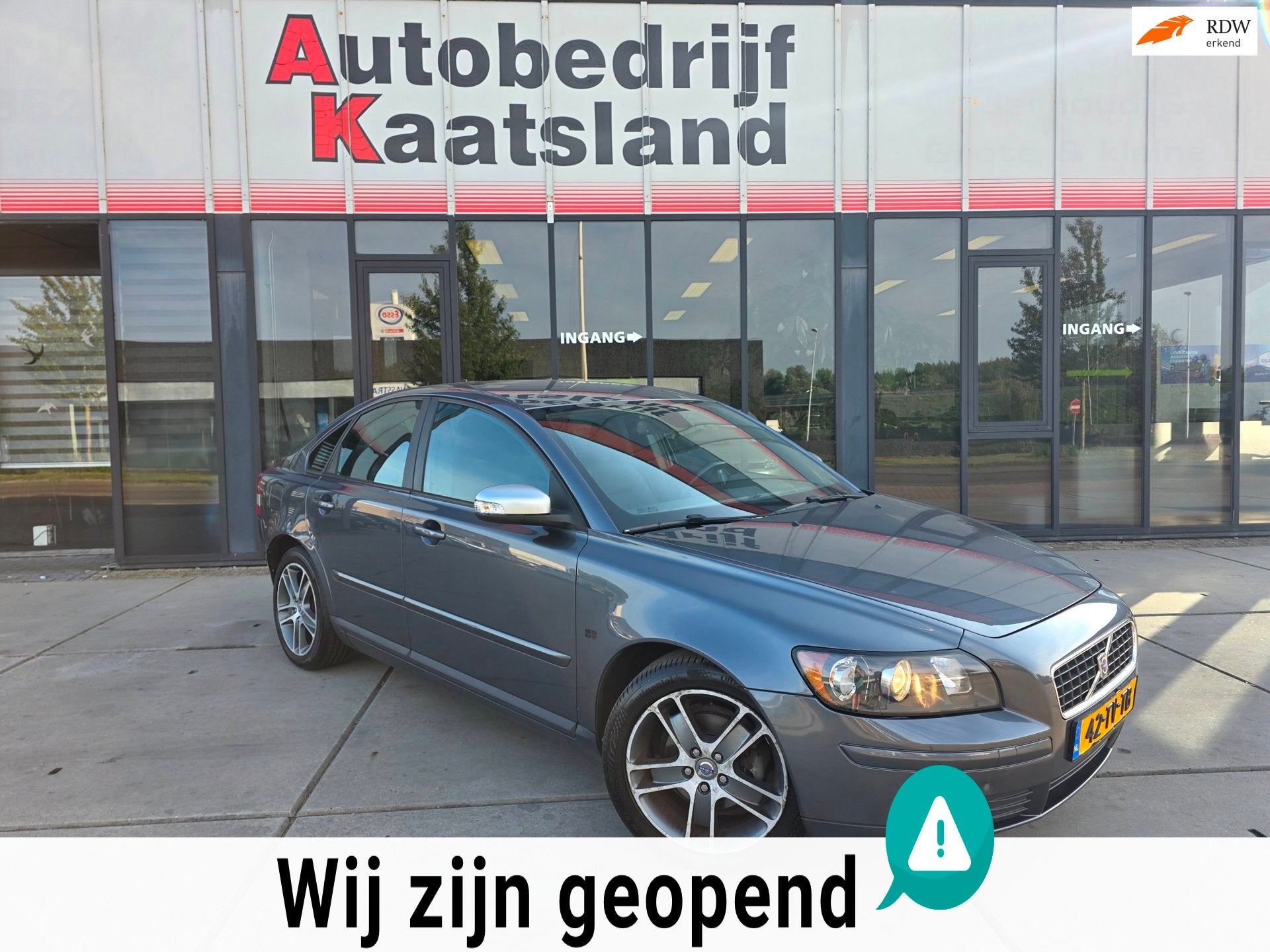 Volvo S40 2.0 Edition II Sport - Clima - Cruise -, Voorwielaandrijving, 1350 kg, Stof, Gebruikt
