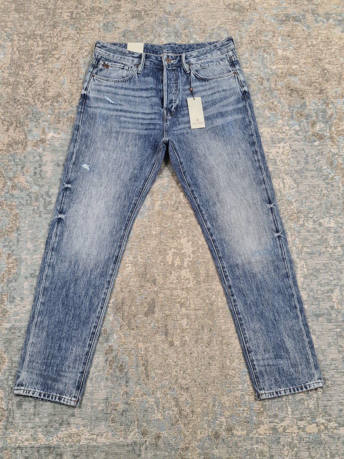 Cast Iron CUDA W32 L34 Relaxed Tapered Katoen Bronno3234, New Yorkstraat 50, 1175 RD Lijnden, https://www.justbrands.nl/klantenservice