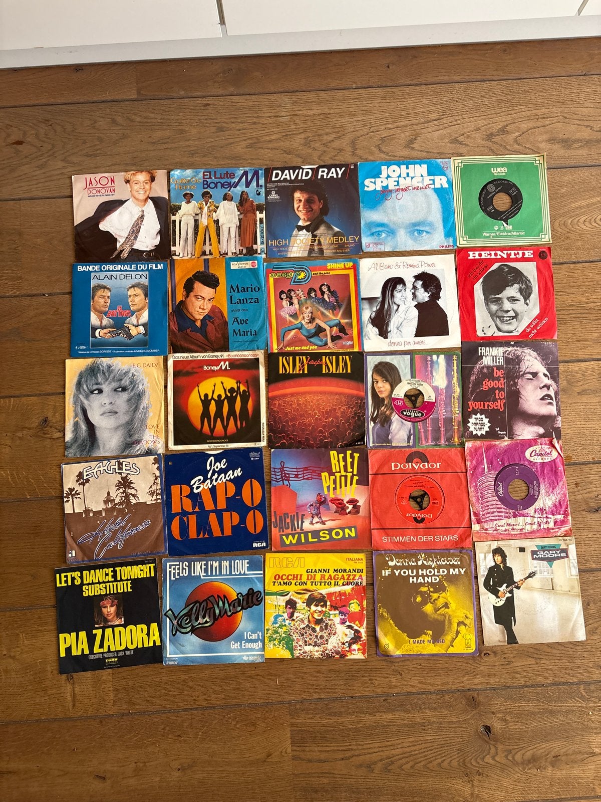 Grote collectie 7 inch vinyl singles - Pop, Rock, Schlager, Gebruikt, Originele persing, 7 inch, Ophalen of Verzenden