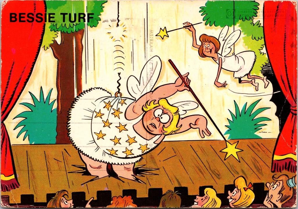 Billy en Betsy Turf | 2 ansichtkaarten jaren 60, Verzenden, 1960 tot 1980, Gelopen, Kinderen