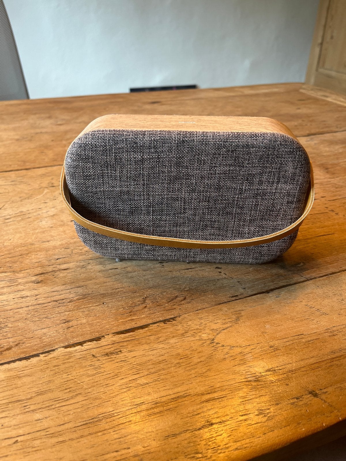 Denver Bluetooth Speaker BTS-10BNL - Houten look, Overige merken, Gebruikt, Ophalen of Verzenden, Draagbare speaker