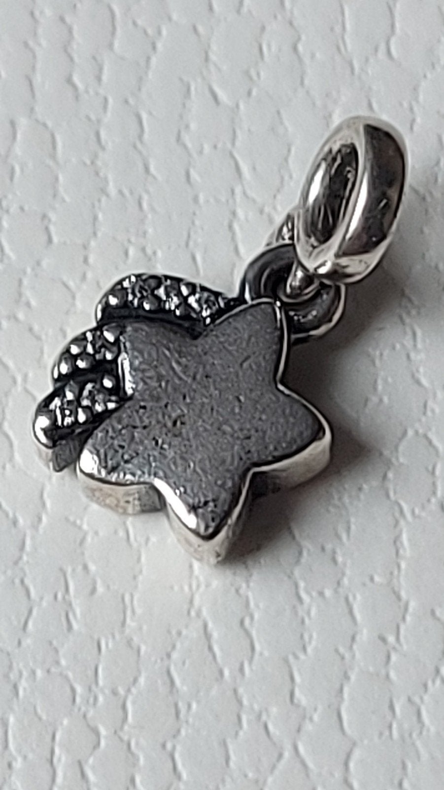 Originele Pandora Essence Me  mini bedel  maan zirkonia's, Sieraden, Tassen en Uiterlijk, Bedels, Ophalen of Verzenden, Zo goed als nieuw