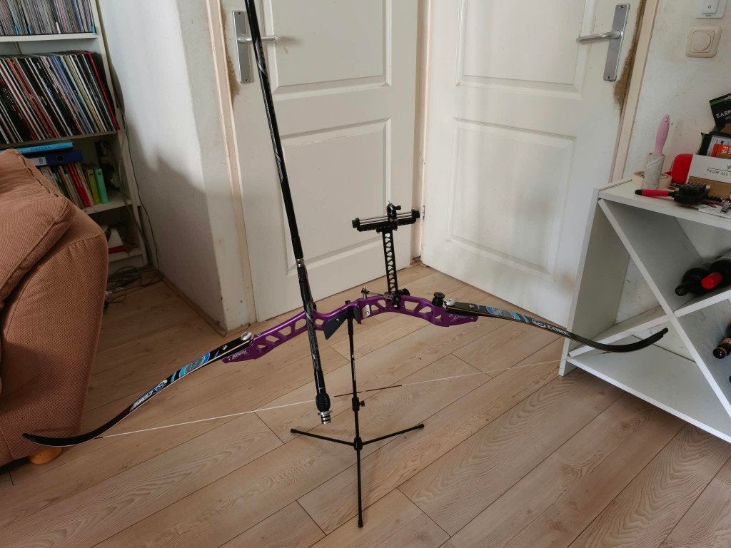 Complete Core Arios EXT recurve boogset – 70 inch – 28 lb, Ophalen, Zo goed als nieuw, Recurveboog
