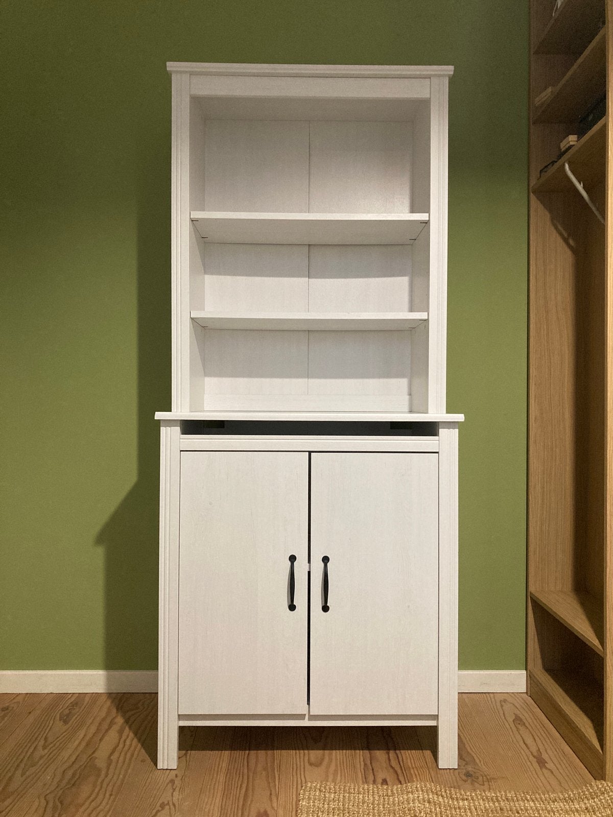 Witte Buffetkast ikea, Ophalen, Met plank(en), Gebruikt, 50 tot 100 cm