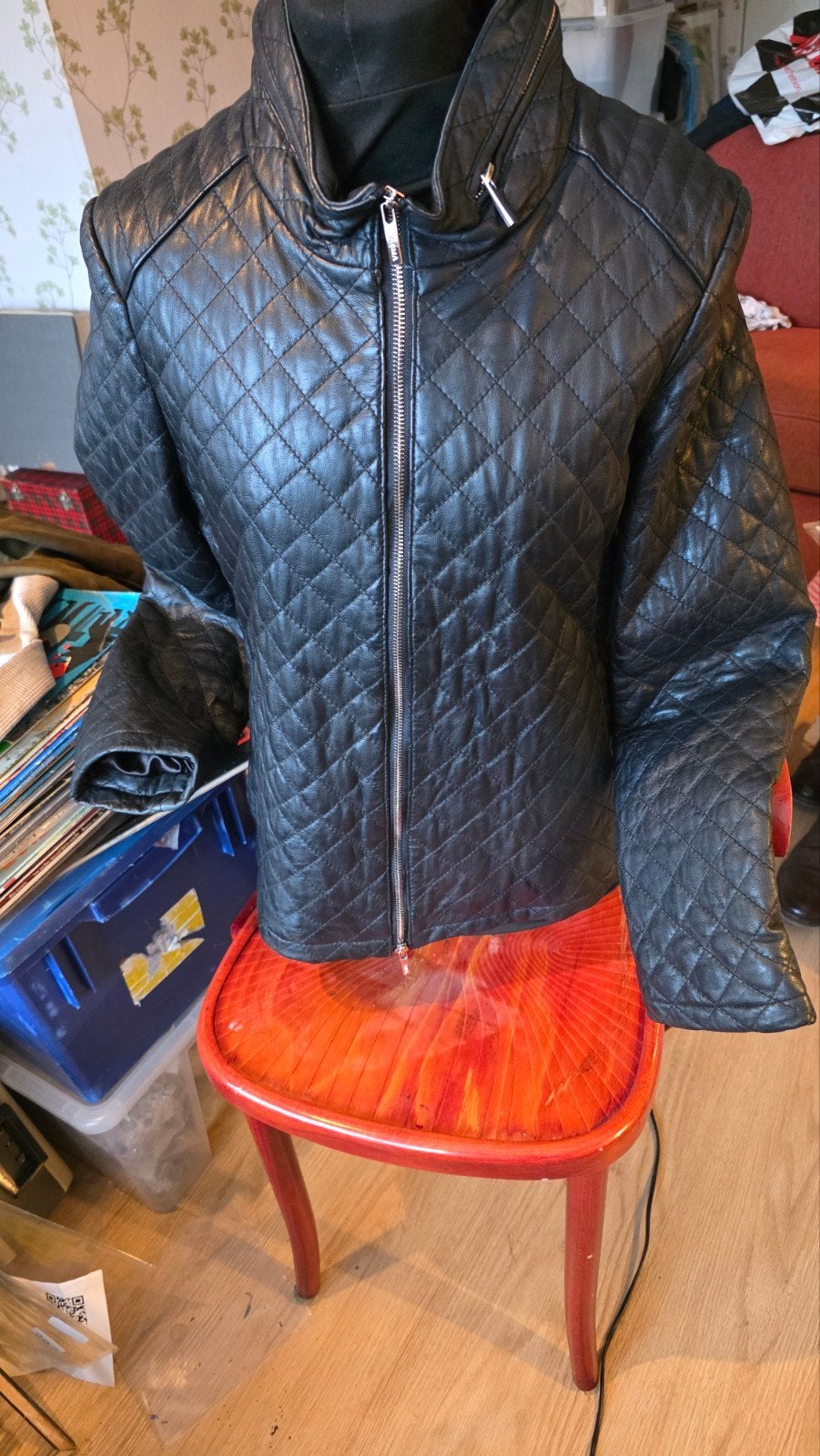 Arma Leren Jas - Zwart, Doorgestikt, Zwart, Arma, Maat 46/48 (XL) of groter, Nieuw