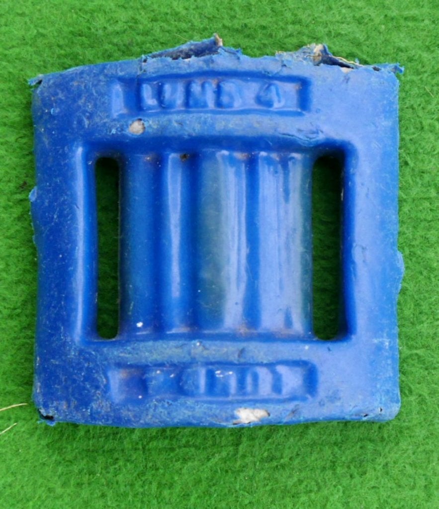 Loodblok - Blauw - 2 Kg (4 LB), Ophalen of Verzenden, Gebruikt, Lood of Loodgordel