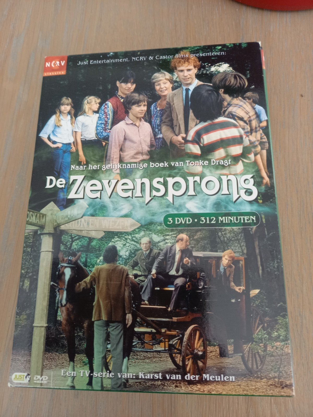 De Zevensprong - Complete TV-serie (3 DVD's), Gebruikt, Alle leeftijden, Inclusief doosje, Overige genres