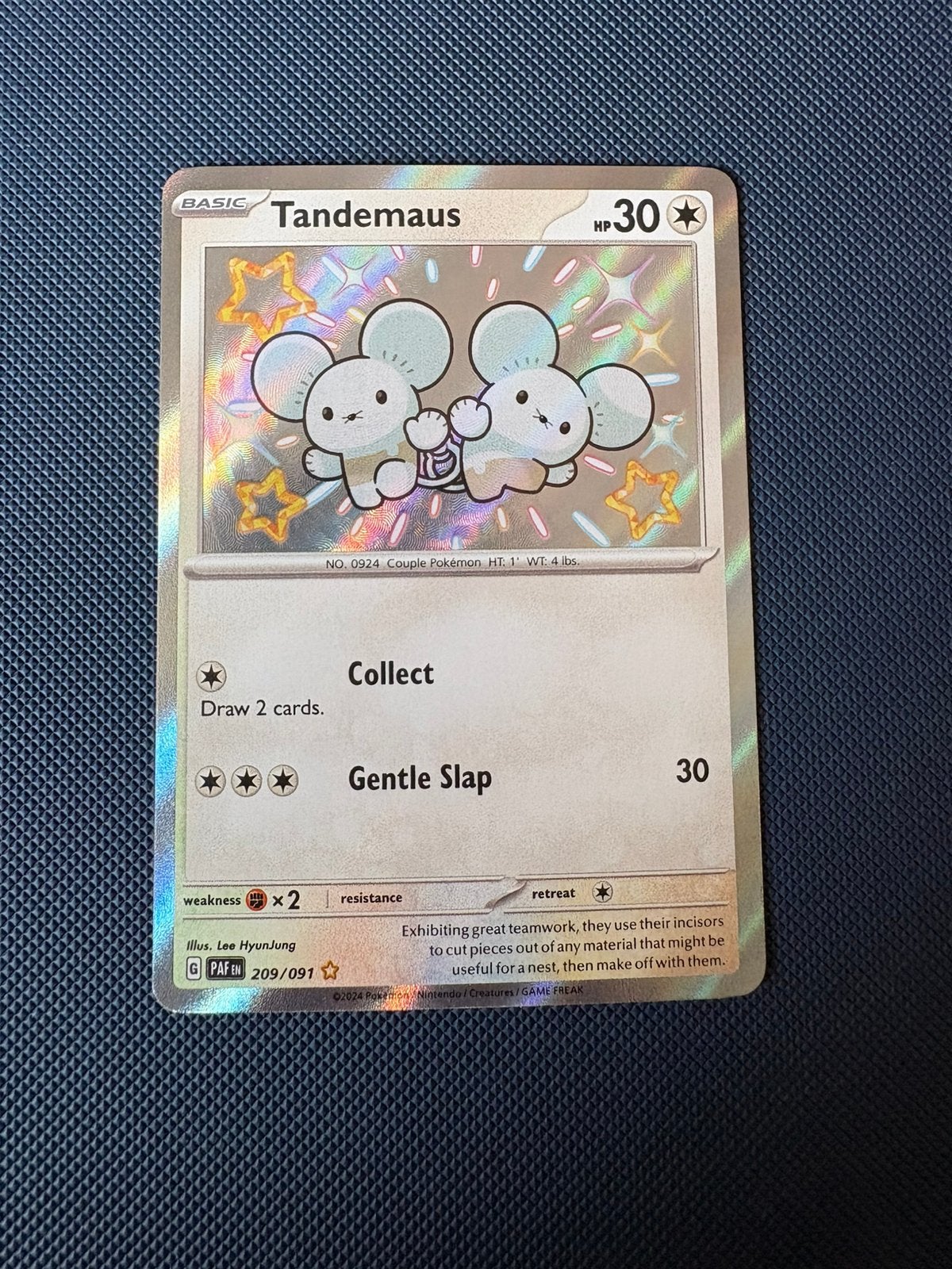 Tandemaus - PAF 209/091, Ophalen of Verzenden, Zo goed als nieuw