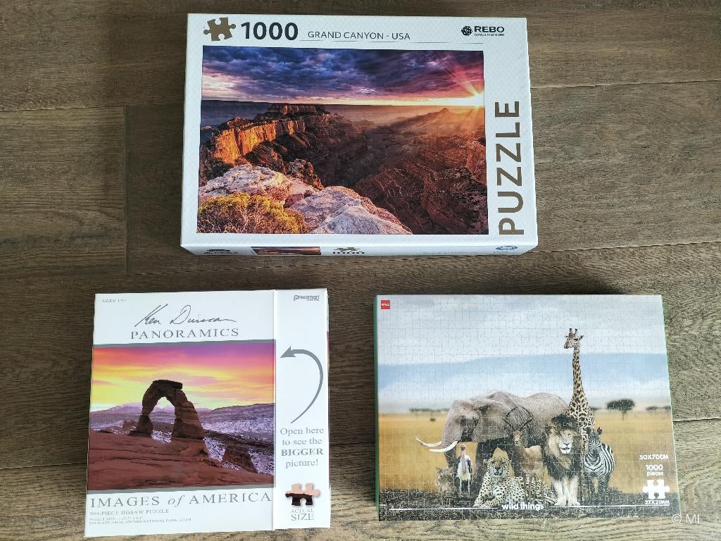 Legpuzzel, Ophalen of Verzenden, 500 t/m 1500 stukjes, Zo goed als nieuw, Legpuzzel