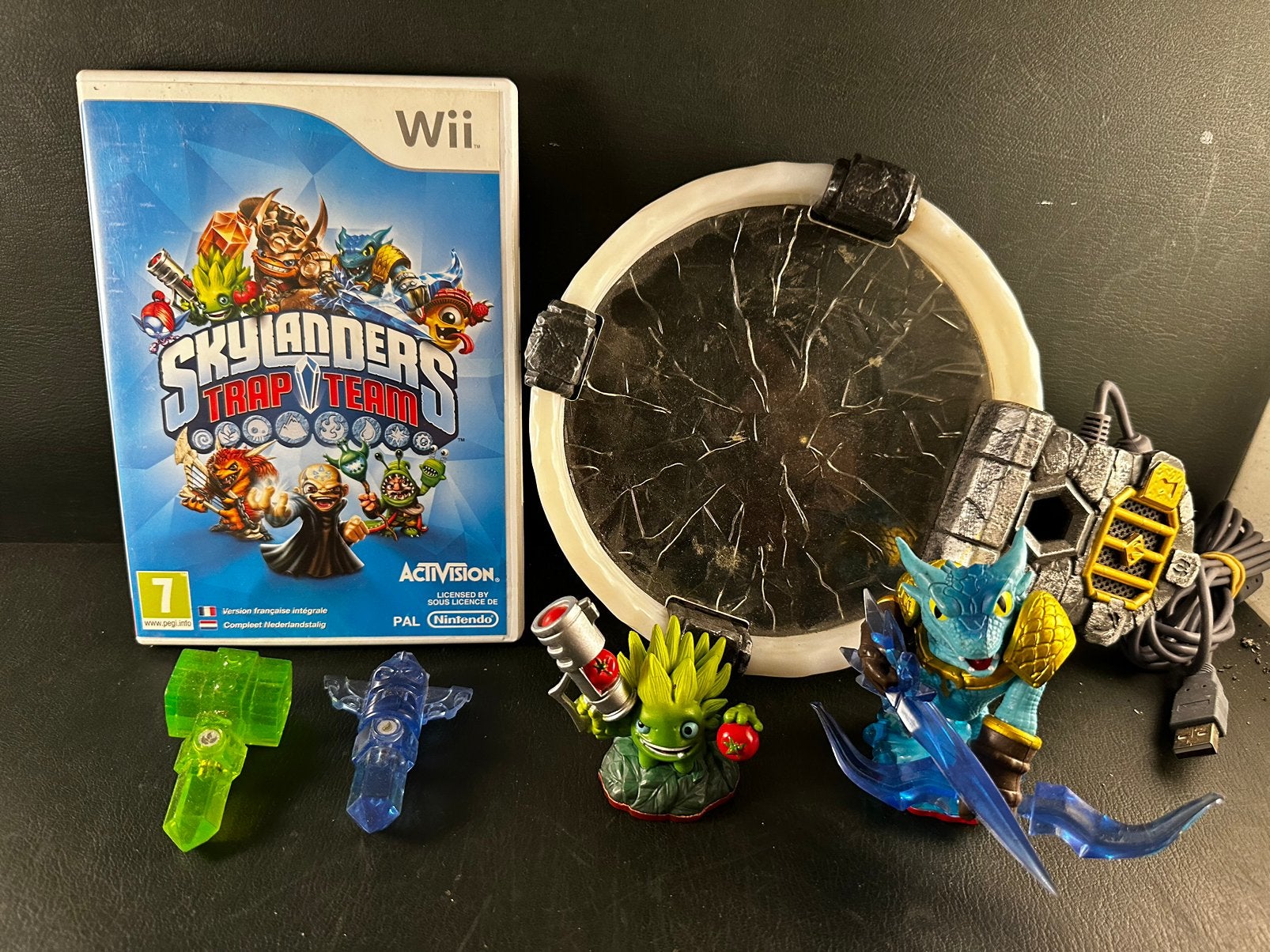 Wii skylanders trap team starter pack, Avontuur en Actie, 2 spelers, Ophalen of Verzenden, Zo goed als nieuw