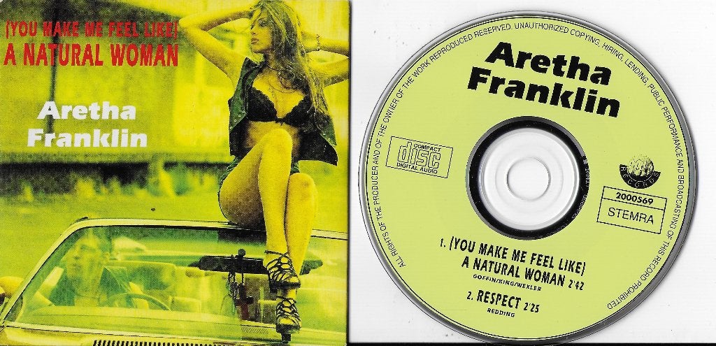 Single Cd Aretha Franklin, Ophalen of Verzenden, Gebruikt