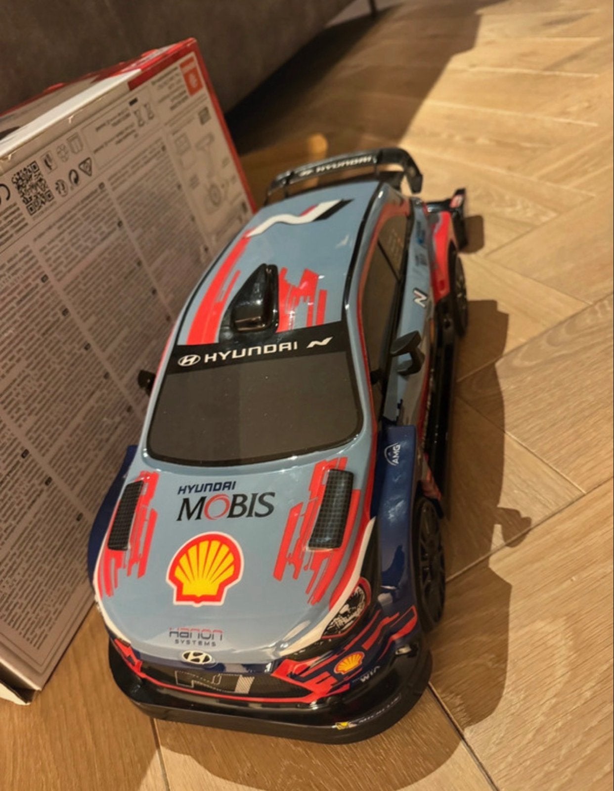 Hyundai i20 WRC RC Auto - Zo goed als nieuw, Hobby en Vrije tijd, Modelbouw | Radiografisch | Auto's, Elektro, Ophalen of Verzenden