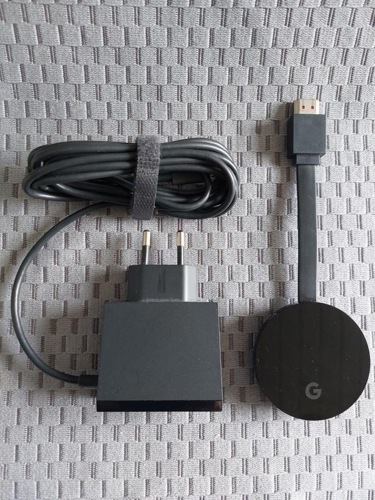 Google Chromecast Ultra 4K met Ethernet poort, Audio, Tv en Foto, Mediaspelers, Ophalen of Verzenden, Zo goed als nieuw, HDMI