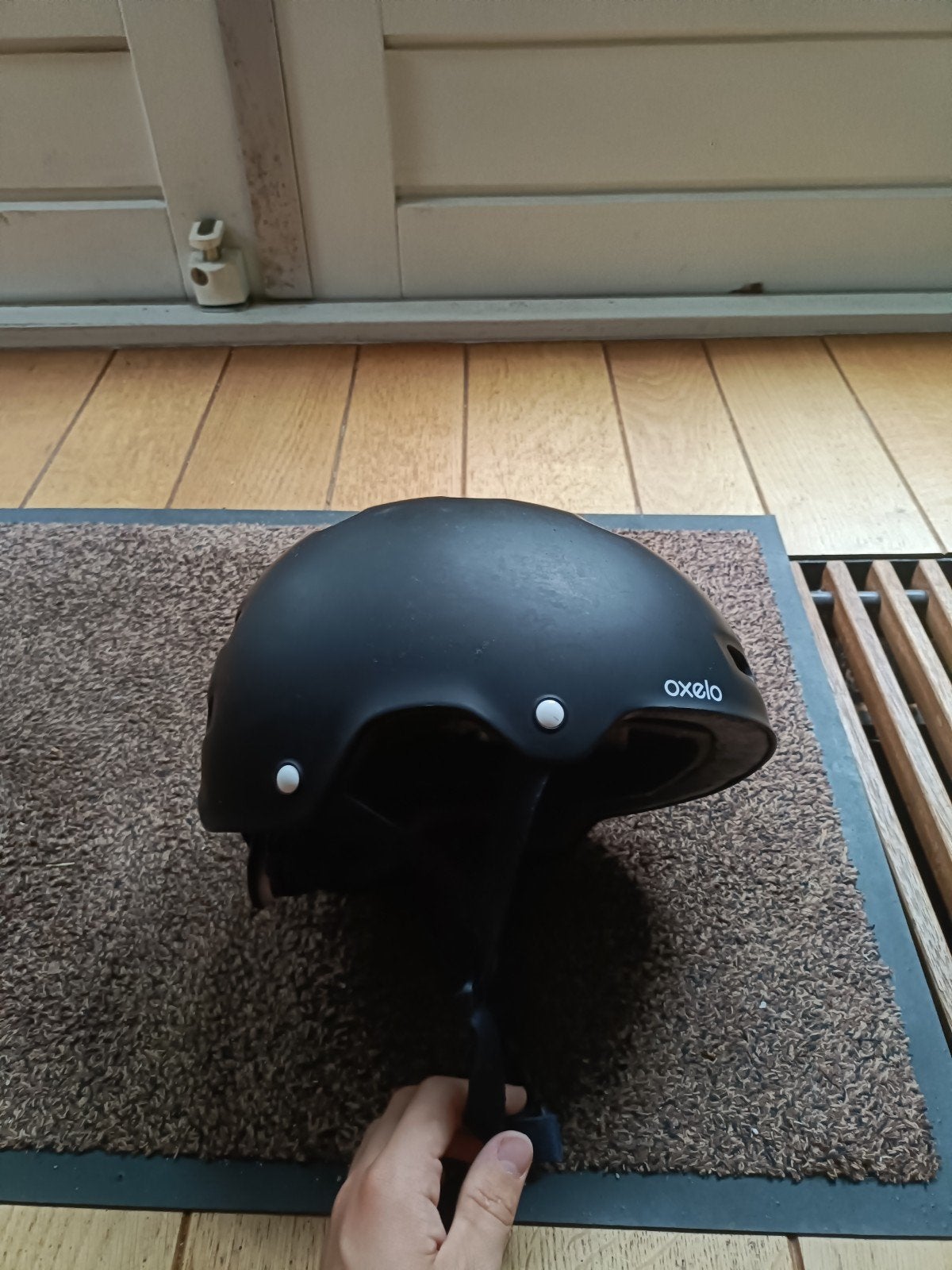 Oxelo MF500 Helm Maat M - Zwart, Ophalen, Gebruikt, M, Oxelo