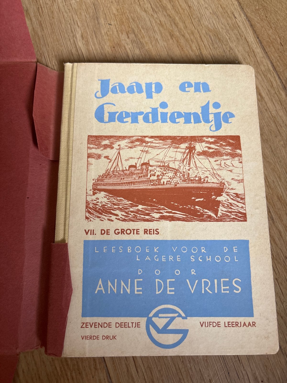 Jaap en Gerdientje - De Grote Reis (1956), Ophalen of Verzenden, Gelezen, Overige niveaus, Overige vakken