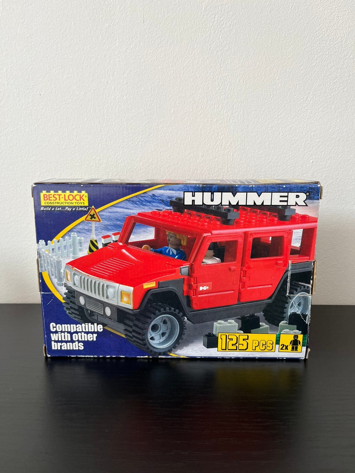 Best-Lock bouwstenen set Hummer compatibel met LEGO, Ophalen of Verzenden, Gebruikt
