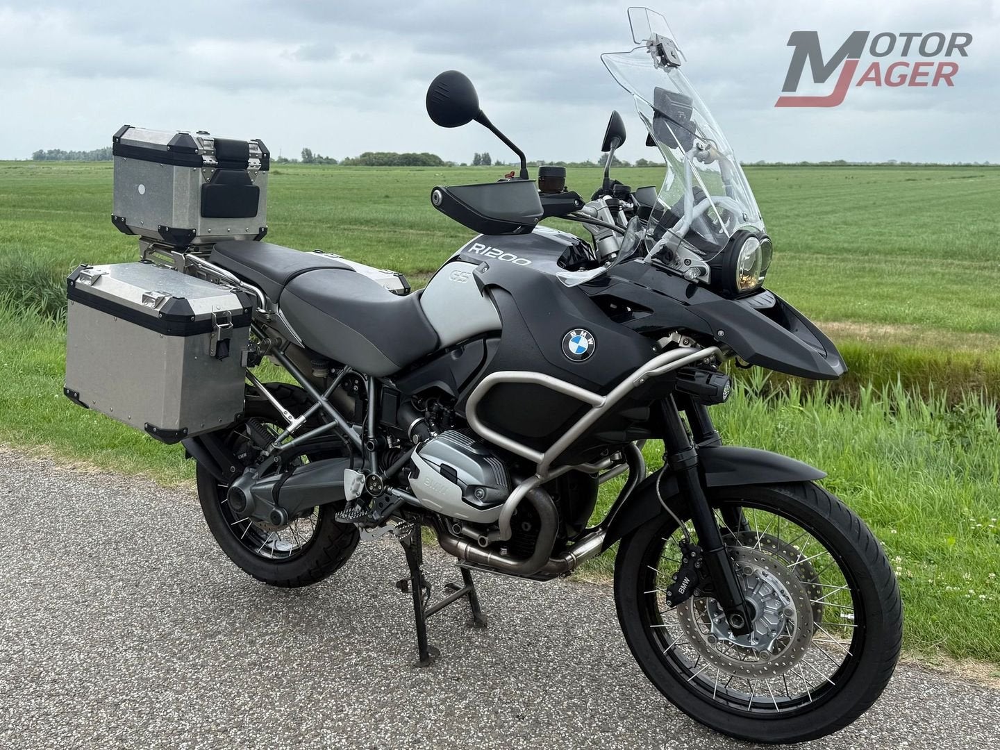 BMW R 1200 GS ADVENTURE - VOLLEDIGE AKRA - ( r1200 r1200gs ), 2 cilinders, Info@motorjager.nl, Motorrijbewijs A, Bedrijf