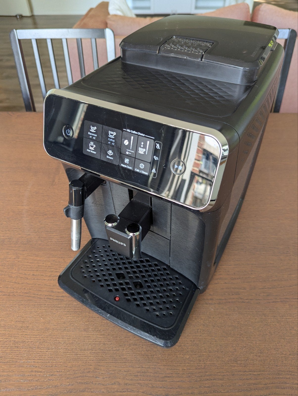 Philips 2220 Volautomatische Espressomachine, Ophalen, Gebruikt, Espresso apparaat, Koffiebonen