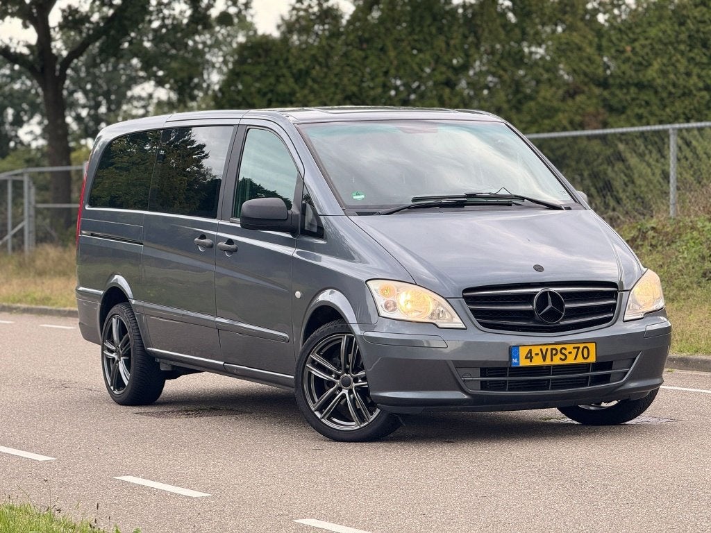 Mercedes-Benz Vito Dubble cabine 2011, 13 km/l, Euro 5, Zwart, 4 cilinders