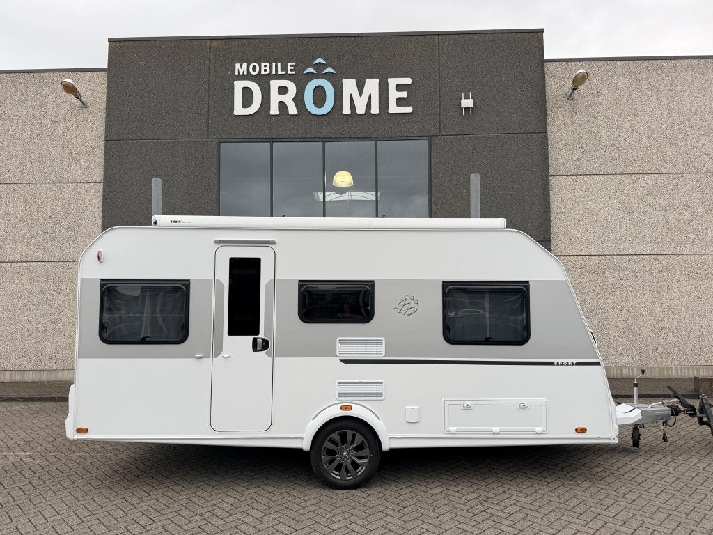 Knaus Sport 460 EU ENKELE BEDDEN 2026, Caravans en Kamperen, Caravans, Schokbreker, Standaardzit, Bedrijf, 5 tot 6 meter