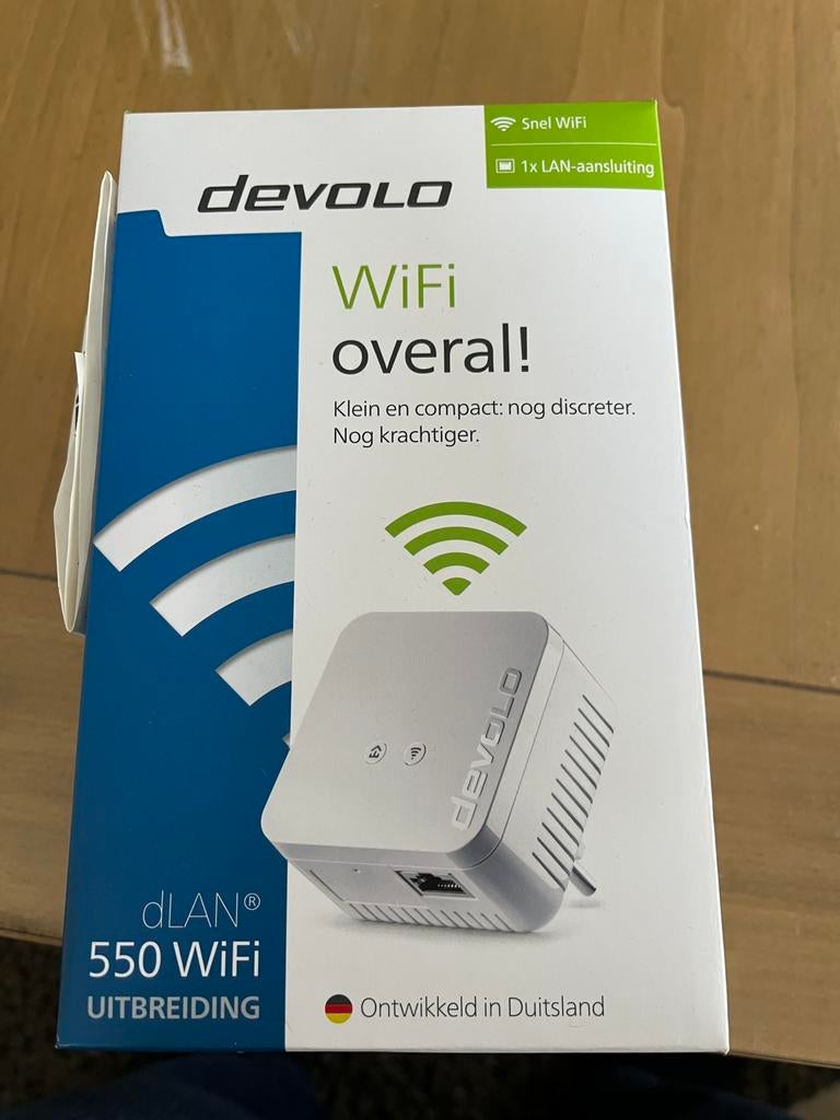 NIEUW!! DEVOLO DLAN WIFI VERSTERKER, Ophalen of Verzenden, Nieuw