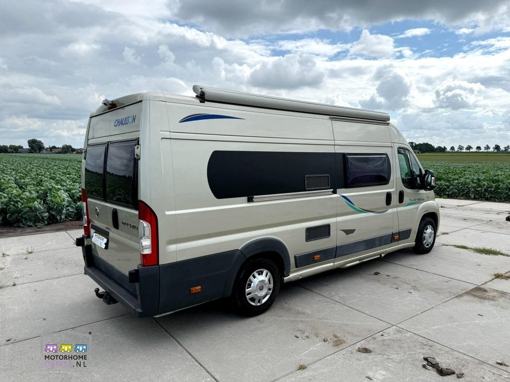 Chausson, Buscamper of Camperbus, Ringverwarming, Fiat, Tot en met 2