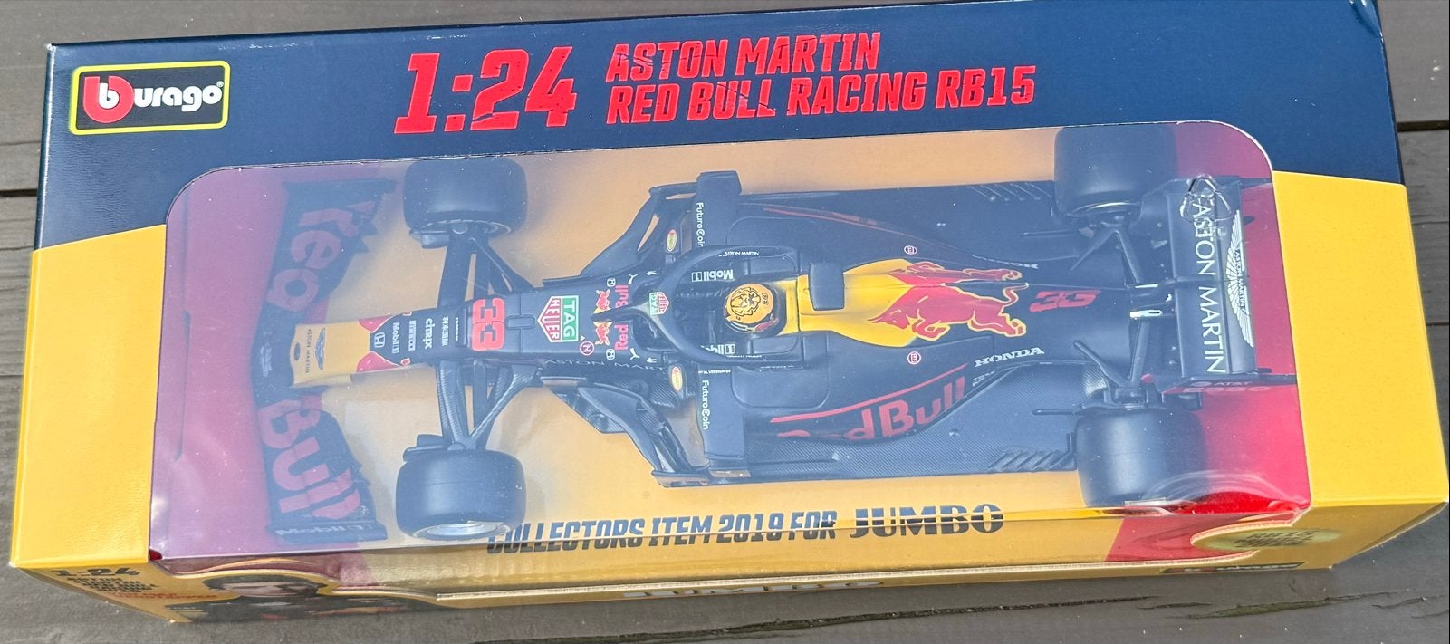 Complete set Jumbo Max Verstappen raceauto's (RB15 t/m RB19), Hobby en Vrije tijd, Ophalen of Verzenden, Nieuw