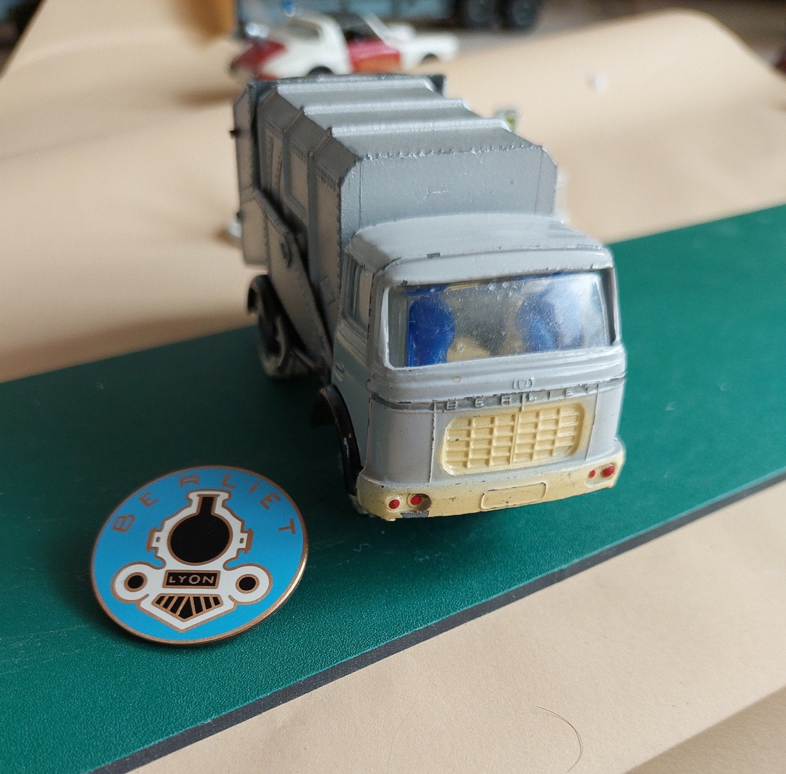 France Jouets- Berliet GAK poubelle, Ophalen of Verzenden